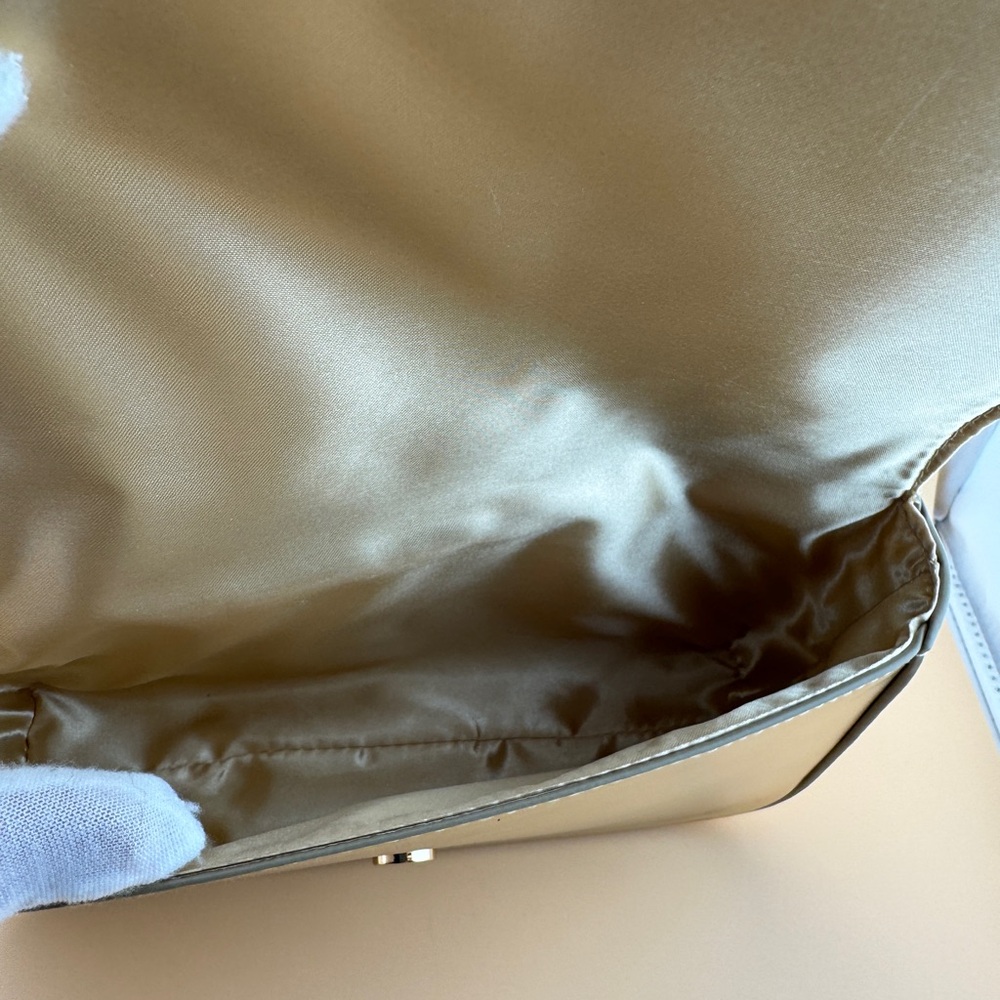 Chantecaille Metallic Gold Make Up Bag - Picture 7 of 10